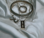 Bracelet, Stud Earrings, ringPendant