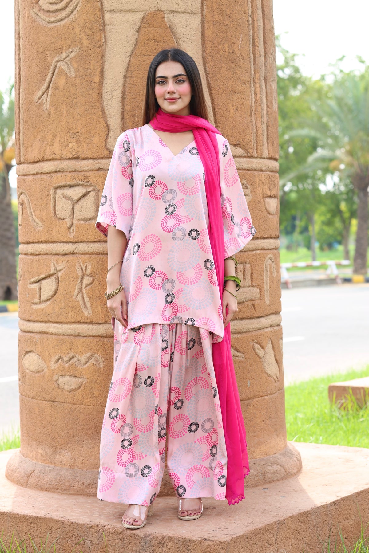 Satrangi sahil farshi set