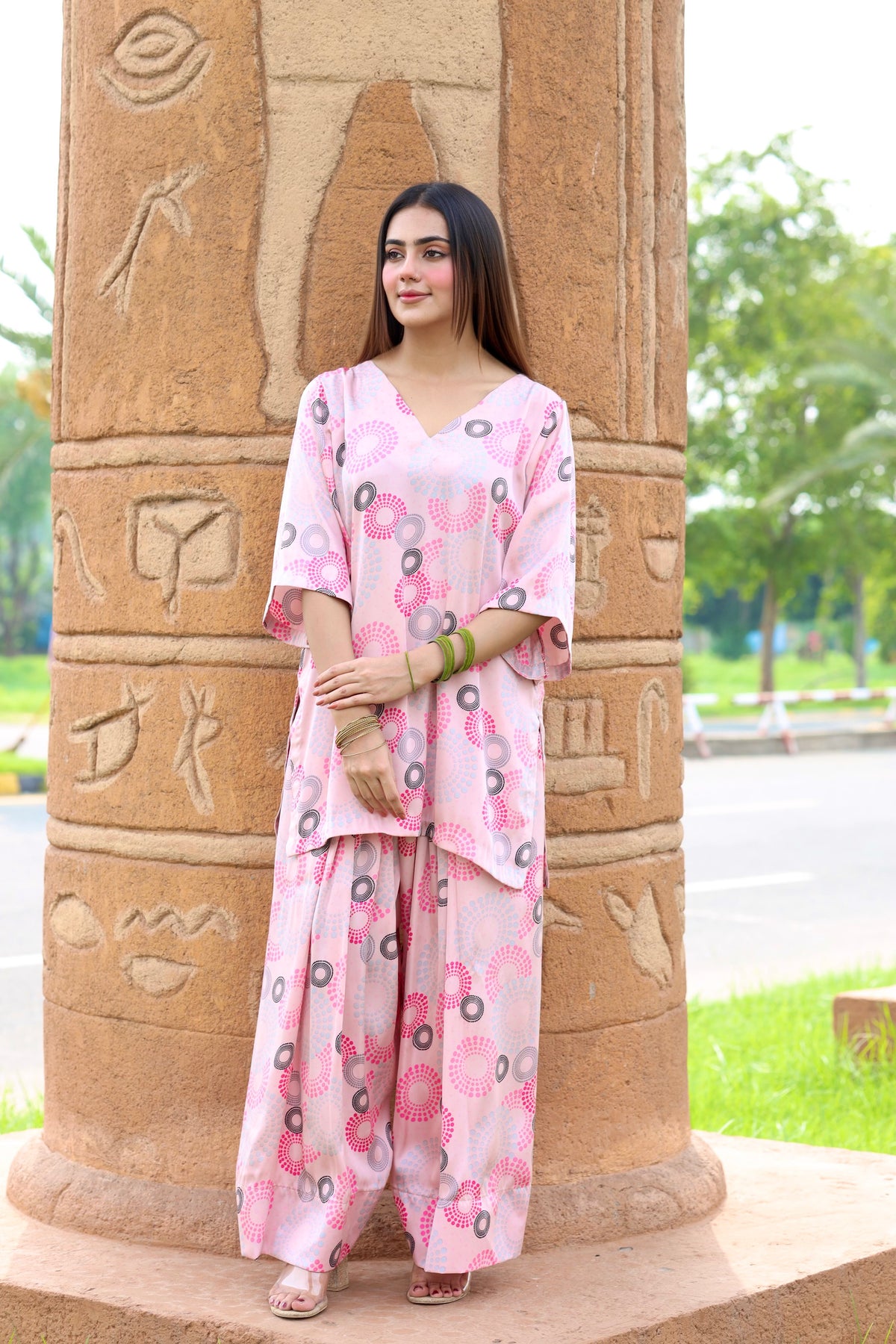 Satrangi sahil farshi set