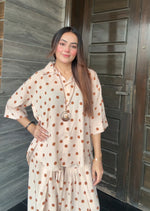 Polka dotted farshi set