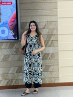 Lawn Black chikankari